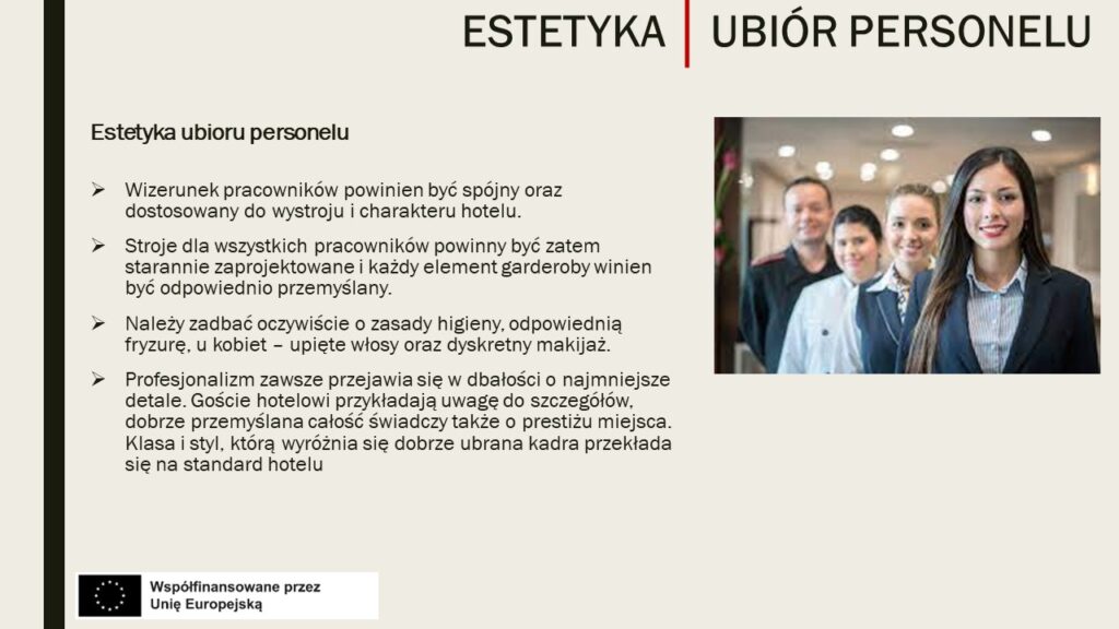 Estetyka ubioru personelu