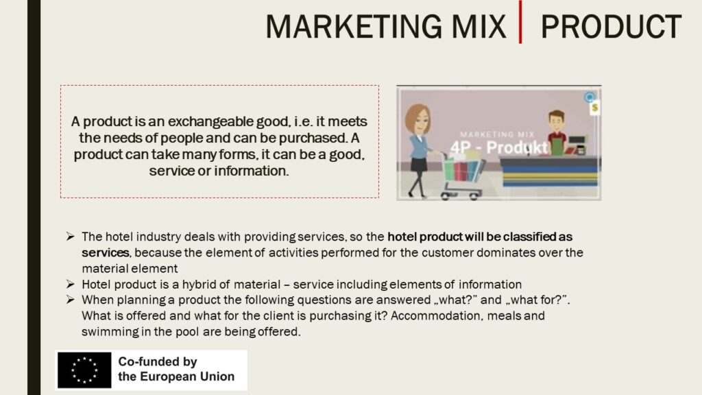 Marketing mix - Product