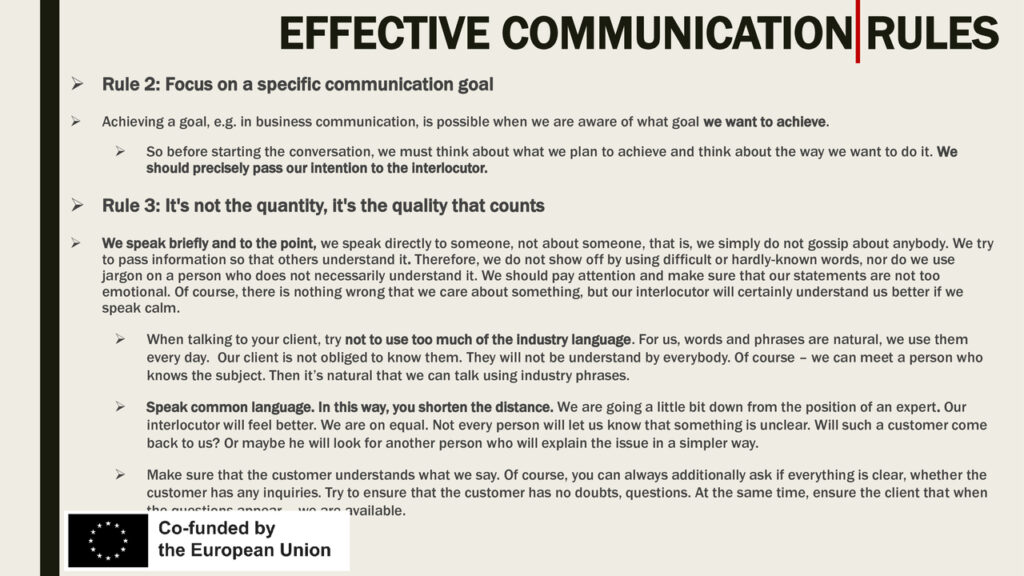 Principles of Effective Communication 2