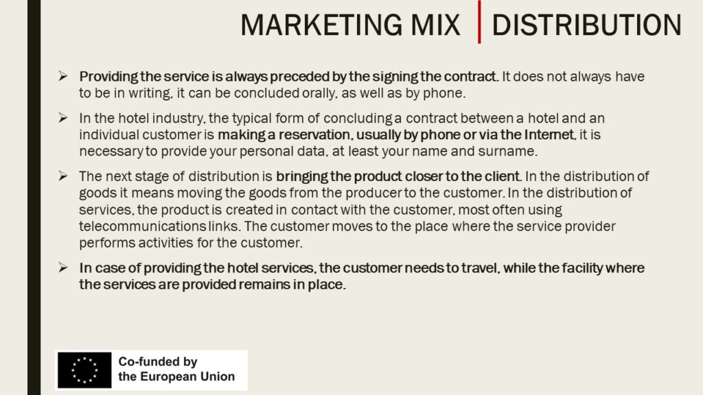 Distribution in the hotel industry 1