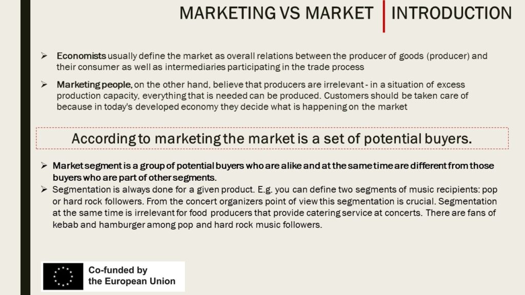 The market in marketing