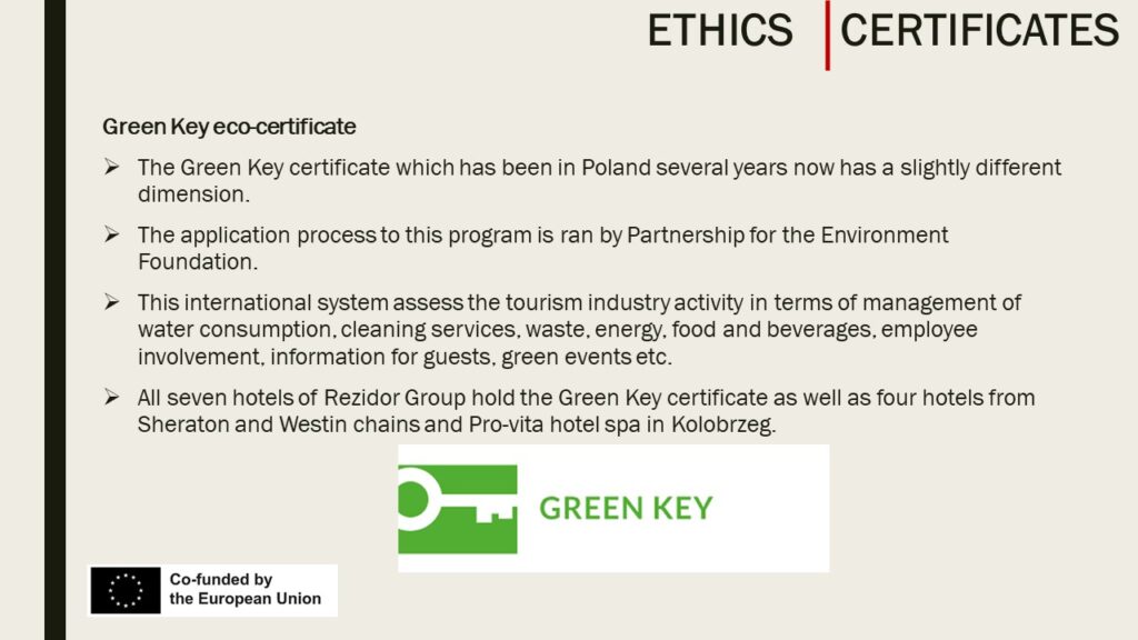 Ethics - Certificates 4