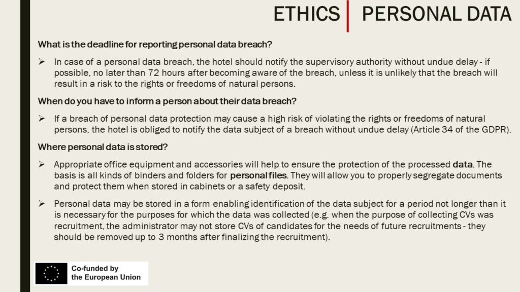 GDPR in the hotel industry 2