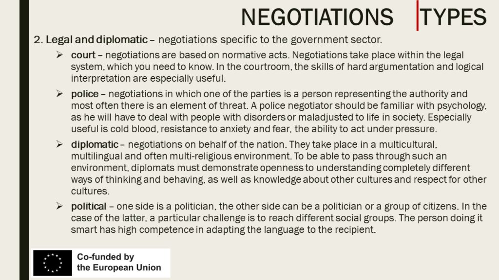 Legal and diplomatic negotiations